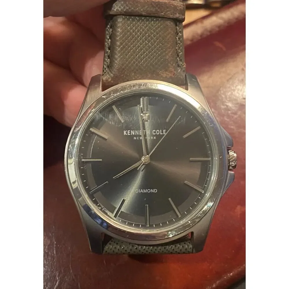 Men's 47mm Kenneth Cole New York Diamond Watch, 10027419